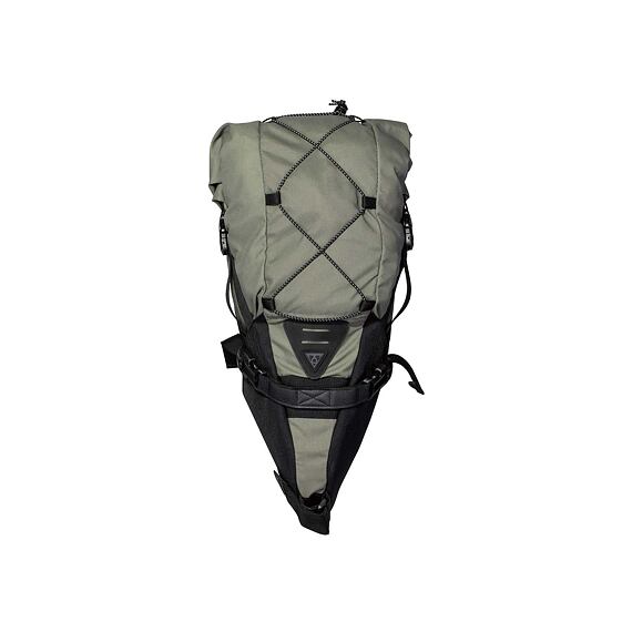 TOPEAK bikepacking BACKLOADER, rolling bag for seatpost 15l green