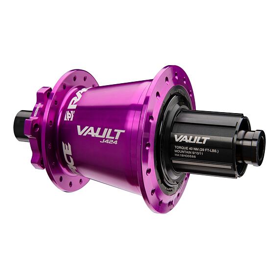 RACE FACE VAULT rear hub 12x148 BST 424J, XD, 32H purple