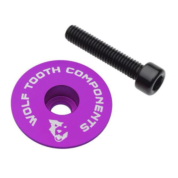 WOLF TOOTH ULTRALIGHT STEM CAP Flat purple