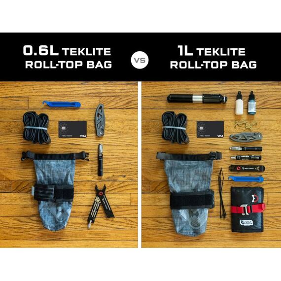 WOLF TOOTHTEKLITE ROLL-TOP BAG grey 0.6L