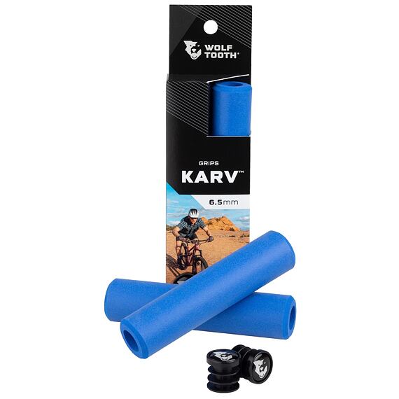 WOLF TOOTH grips KARV 6.5mm blue
