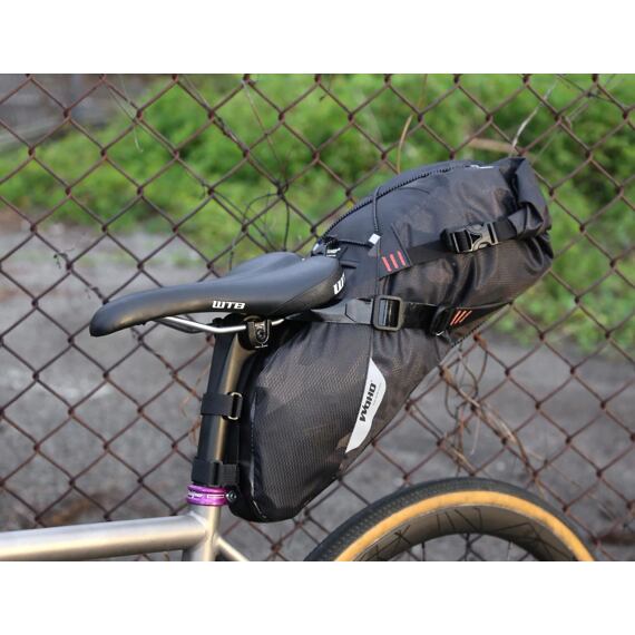 WOHO saddlebag X-TOURING DRY BAG Diamond CyberCam black M