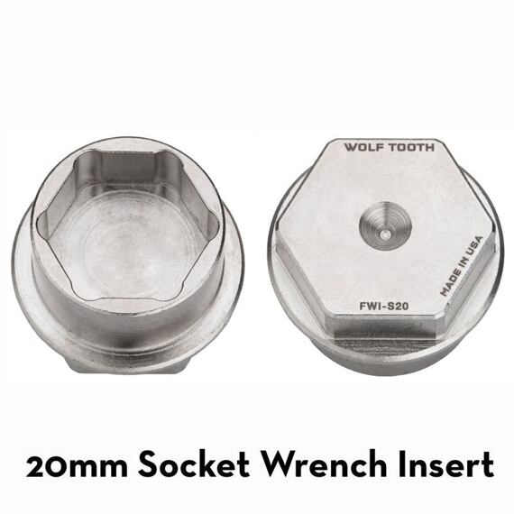 WOLF TOOTH PACK WRENCH INSERT 20 mm socket