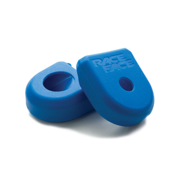 RACE FACE CRANK BOOT 2-pack, carbon crank protection G4 medium blue