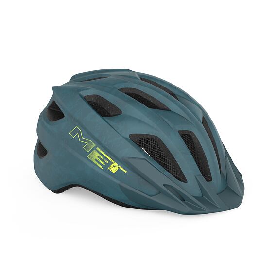 MET helmet CRACKERJACK PETROL BLU -52/57