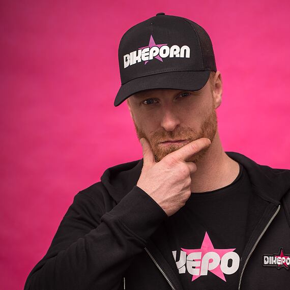 BIKEPORN CAP classic black/white