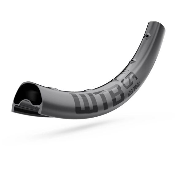 WTB rims CZR i23 700c TCS 28 holes black