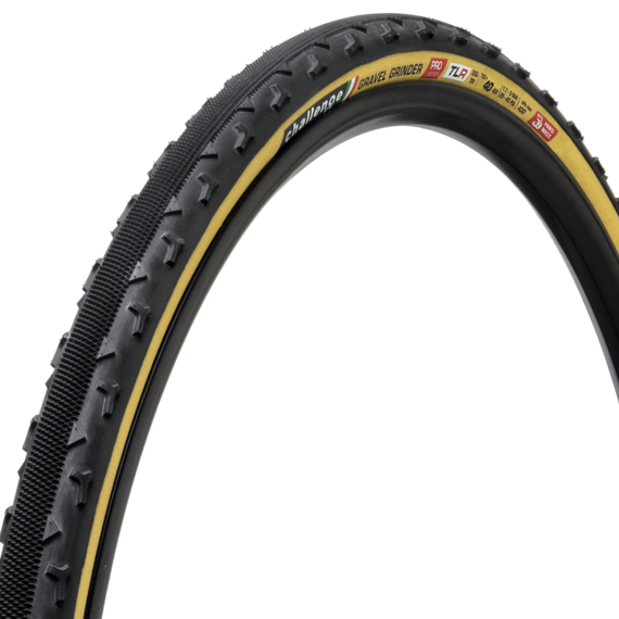 CHALLENGE tires GRAVEL GRINDER TLR Pro 700x40 black/tan