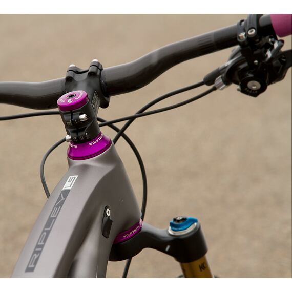 WOLF TOOTH ULTRALIGHT STEM CAP gold + 5mm spacer