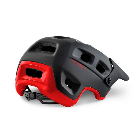 MET helmet TERRANOVA black/red -58/61