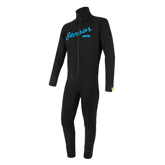 SENSOR MERINO DF MEN OVERALL BLK