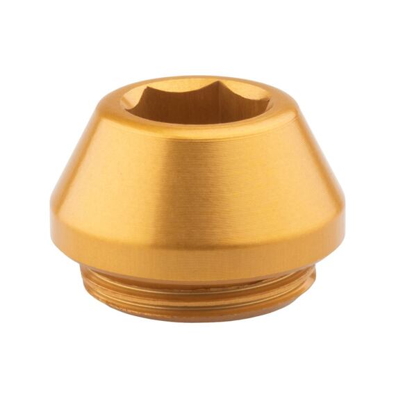 WOLF TOOTH axle cap gold