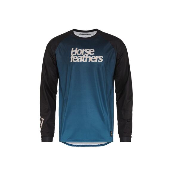 HORSEFEATHERS jersey LS QUANTUM ink fade out