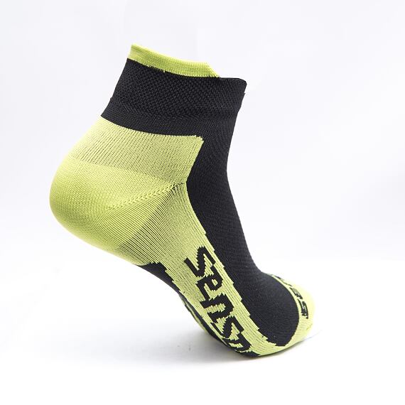 SENSOR SOX RACE COOL INVISIBLE black/lime