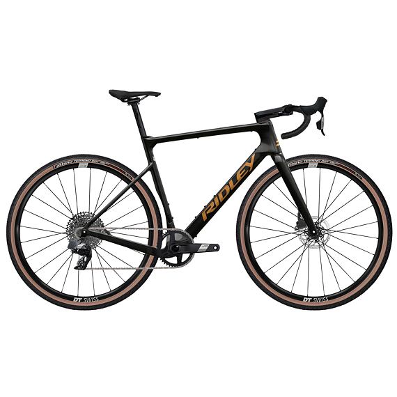 RIDLEY ASTR Apex AXS Black Metallic/Bronze Gold