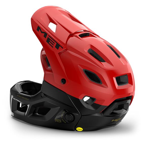 MET helmet PARACHUTE MCR MIPS fusion red -58/61