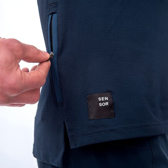 SENSOR HELIUM jersey SS MEN deep blue/geometry