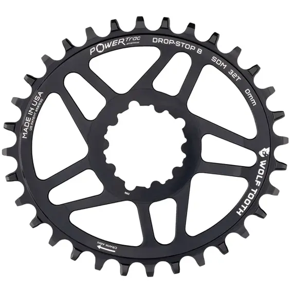 WOLF TOOTH chainring SDM Oval Boost 32t Drop-Stop B