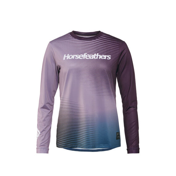 Horsefeathers Quantum Women's Long Sleeve Jersey Iris Fade Out