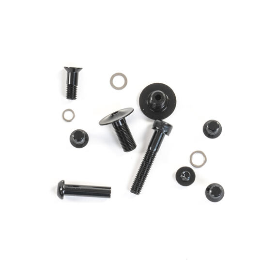 Set of screws for full-suspension Qayron frames