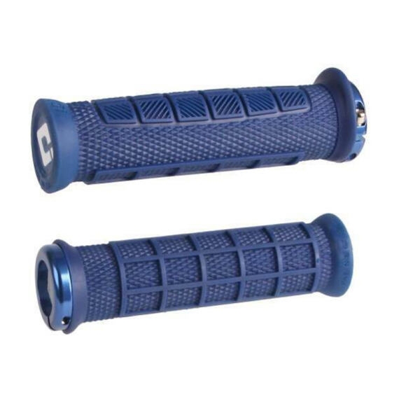 MTB Grips ODI Elite Pro Lock-On - navy blue