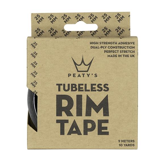 Tubeless Tape PEATY'S RIMJOB RIM TAPE 25 MM - 9 METER ROLL (PRJ9M25-6)
