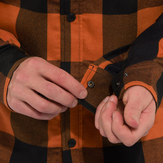 Horsefeathers Prom technical shirt Burnt Orange