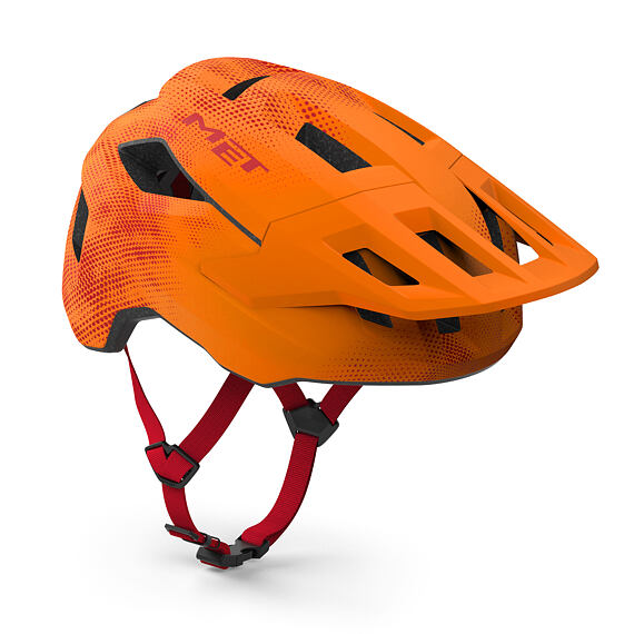 MET helmet SHELTER YOUTH orange red -52/56