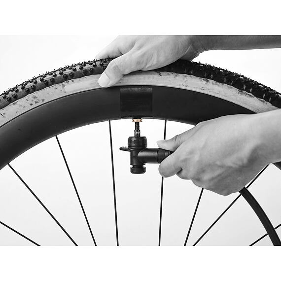 TOPEAK valve set TURBOFLOW VALVE COMBO w/ Rapidhead