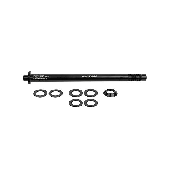 TOPEAK axle for carrier Zi:RAK Thru-Axle 12x1.0 mm