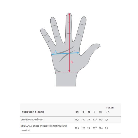 HORSEFEATHERS gloves DIGGER black