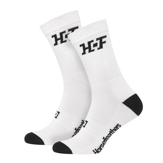 HORSEFEATHERS socks JAM LONG white