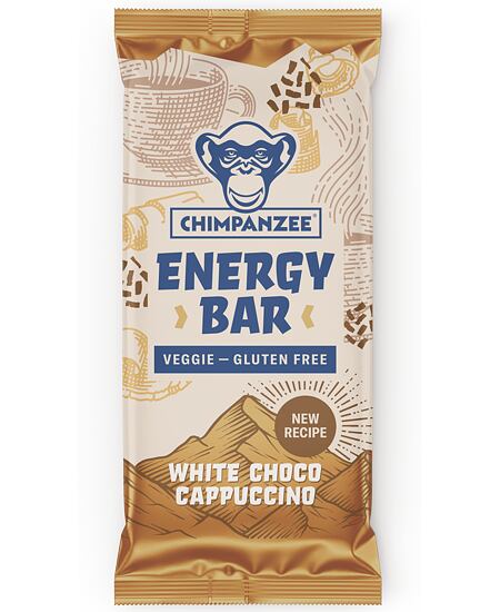 CHIMPANZEE ENERGY BAR White Chocolate Cappuccino 55g