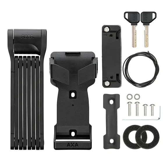 AXA lock Fold 110 black