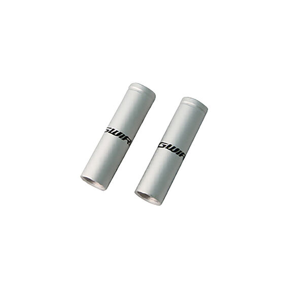 JAGWIRE Double-Ended Housing Connector 4mm 10pcs silver