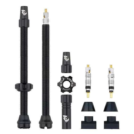 WOLF TOOTH Tubeless Valve Stem Kit 80mm black