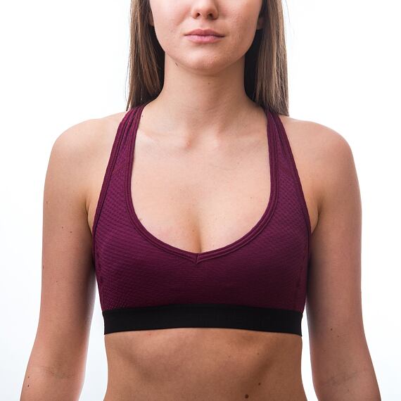 SENSOR MERINO DF WOMEN BRA LILLA