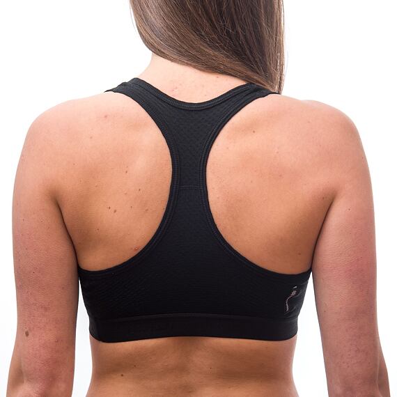 SENSOR MERINO DF WOMEN BRA BLK