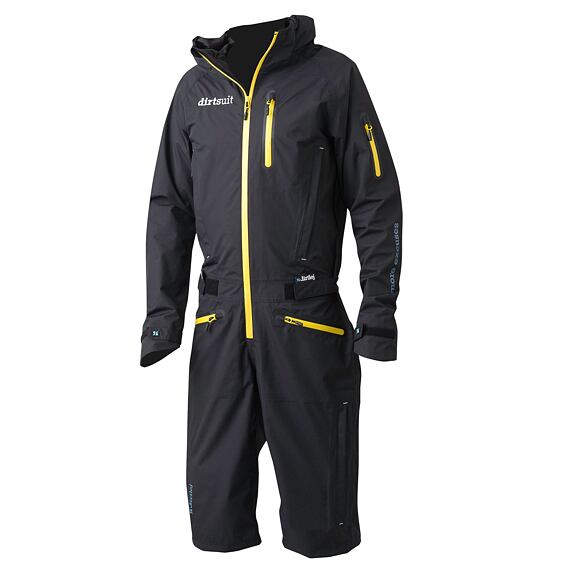 DIRTLEJ overall DIRTSUIT PRO EDITION black/yellow
