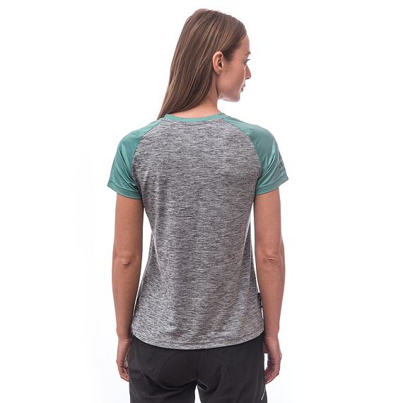 SENSOR CYKLO CHARGER WOM LOOSE JERSEY SS grey/mint