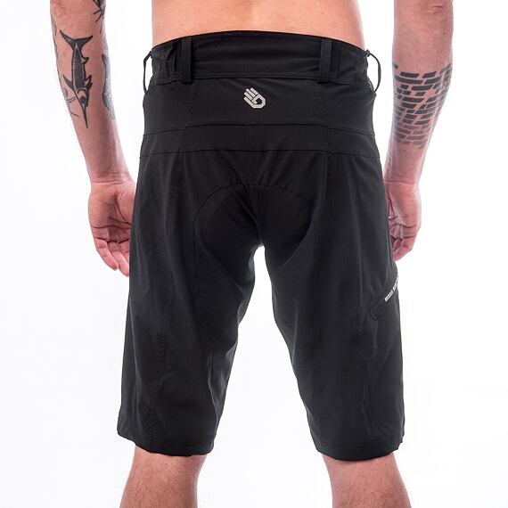SENSOR HELIUM MEN SHORT PANTS WITH PADDING true black
