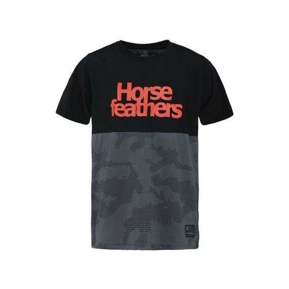 HORSEFEATHERS YOUTH tee SS FURY digital/flame
