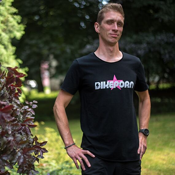 BIKEPORN MEN LONG TEE SS black