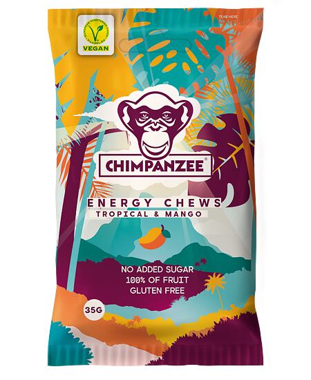 CHIMPANZEE  ENERGY CHEWS Tropical Mango 35g