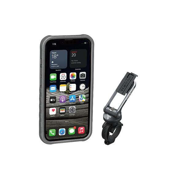TOPEAK RIDECASE for iPhone 13 Pro black/grey