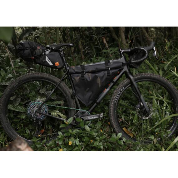 WOHO frame bag X-TOURING DRY Diamond CyberCam black L