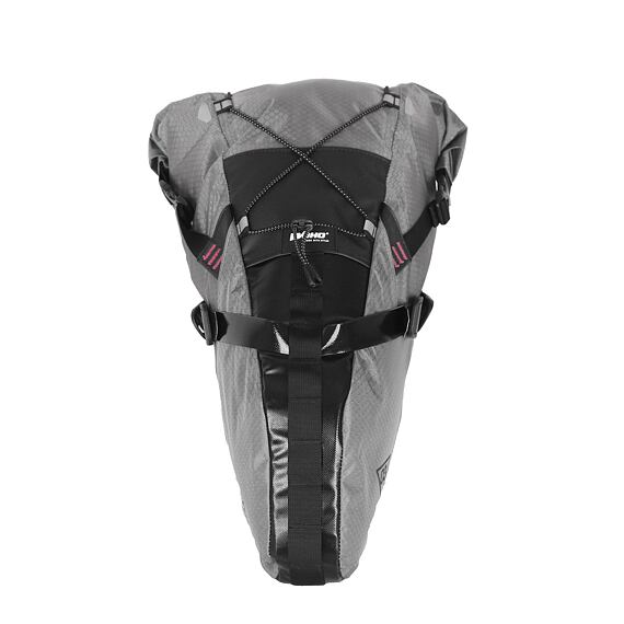WOHO saddlebag X-TOURING DRY BAG Honeycomb Iron grey M