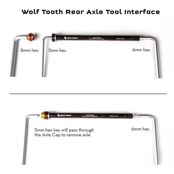 WOLF TOOTH rear axle 1.0x159 12x142 Syntace X-12