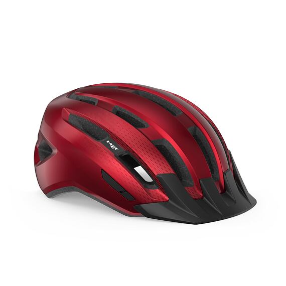 MET helmet DOWNTOWN red -52/58