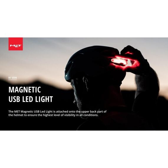 MET helmet light MAGNETIC USB LED LIGHT